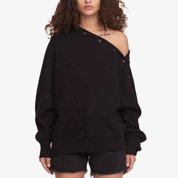 rag & bone Kate Modular pullover sweatshirt - Picture 1 of 9
